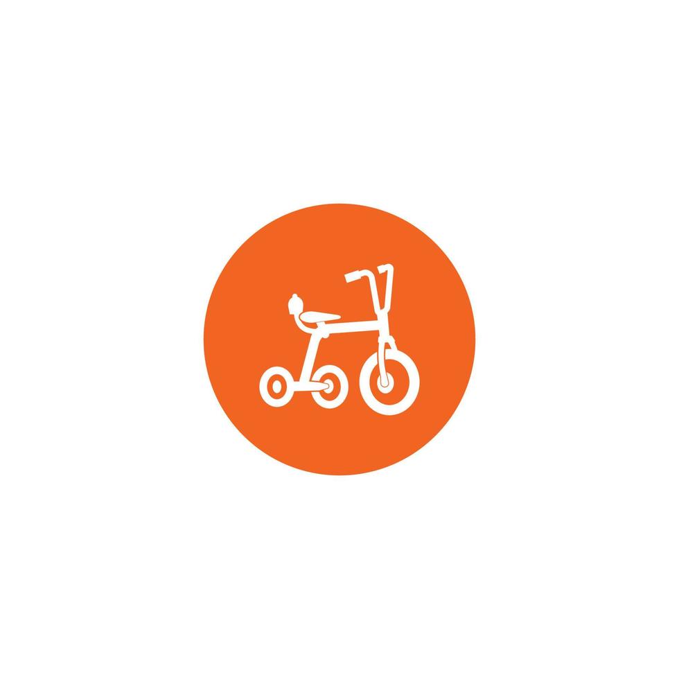 Tricycle icon  vector illustration template design