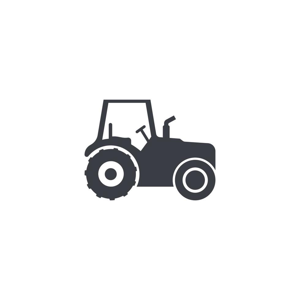 Tractor icon vector