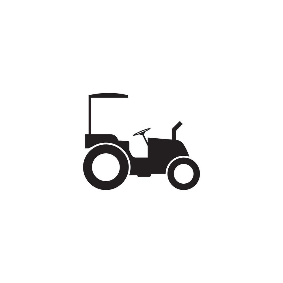 Tractor icon vector illustration template design