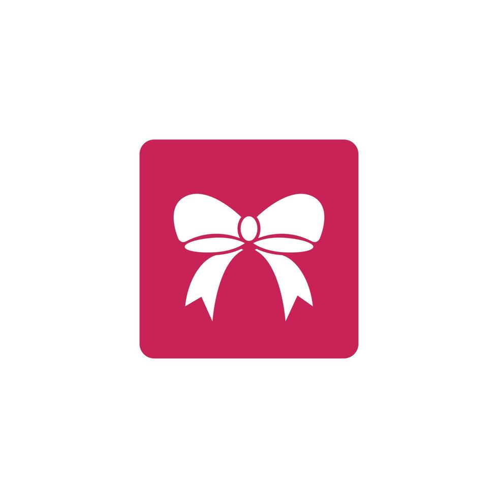 Bow icon vector illustration template design