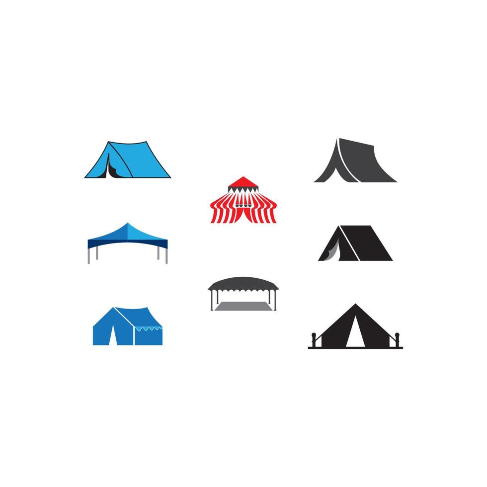 Tent icon.  vector illustration template design