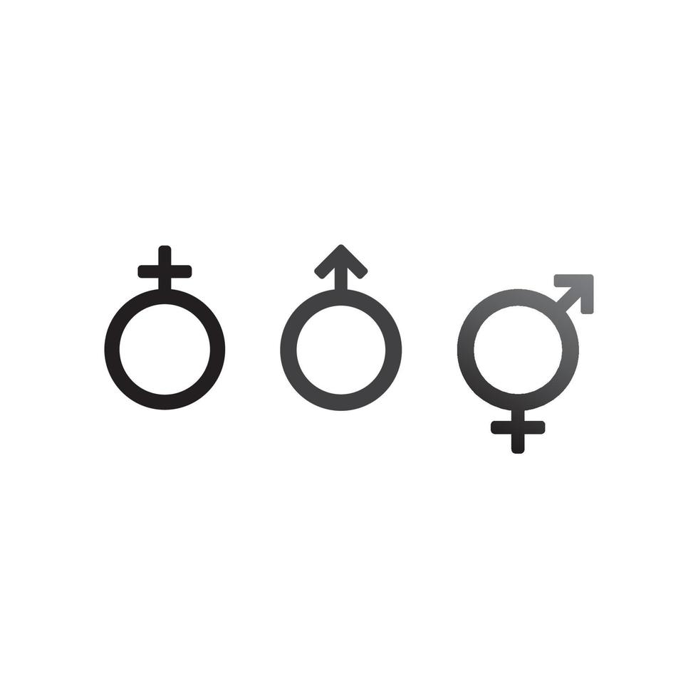 Gender icon  vector illustration template design