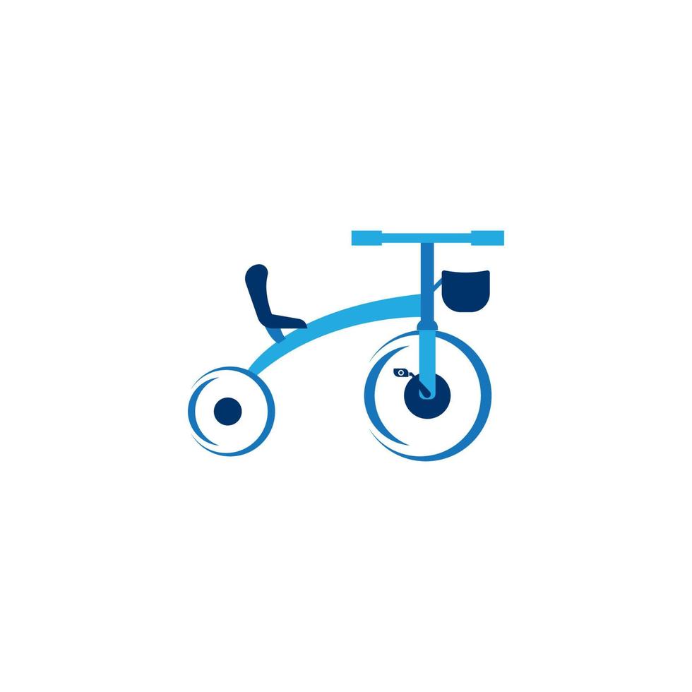 Tricycle icon  vector illustration template design