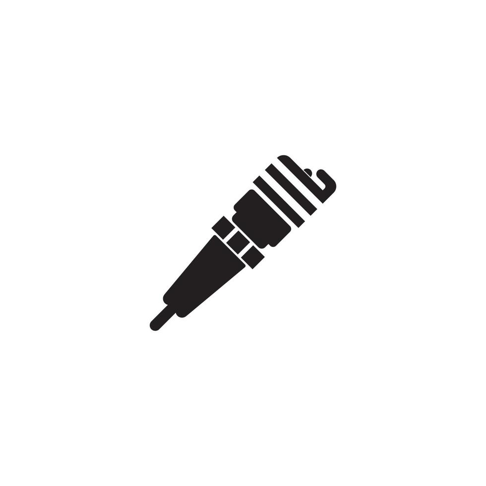 spark plug icon  vector illustration template design