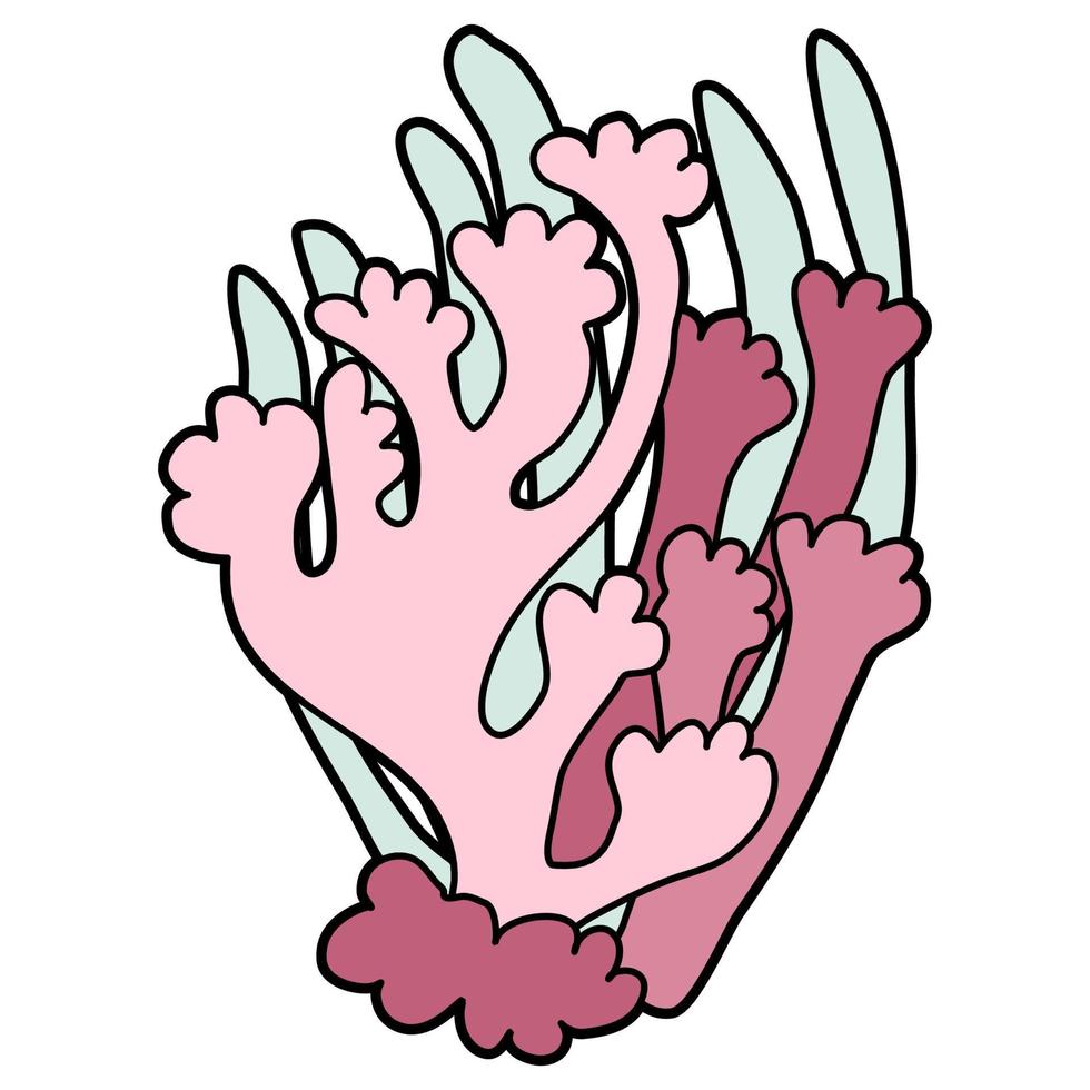 Under Sea Plants vector