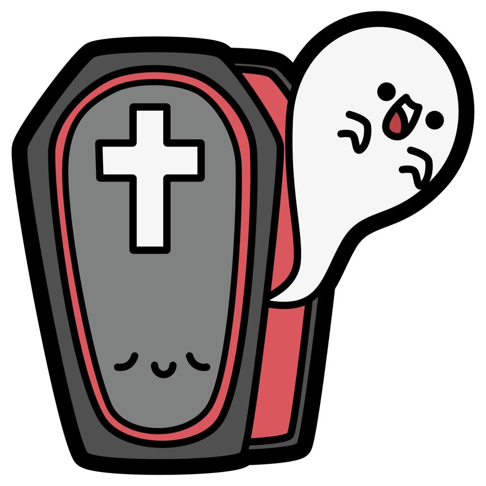 Cute doodle Halloween vector