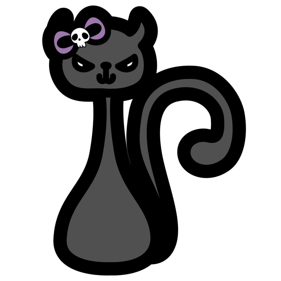 Cute Halloween Doodles collection vector