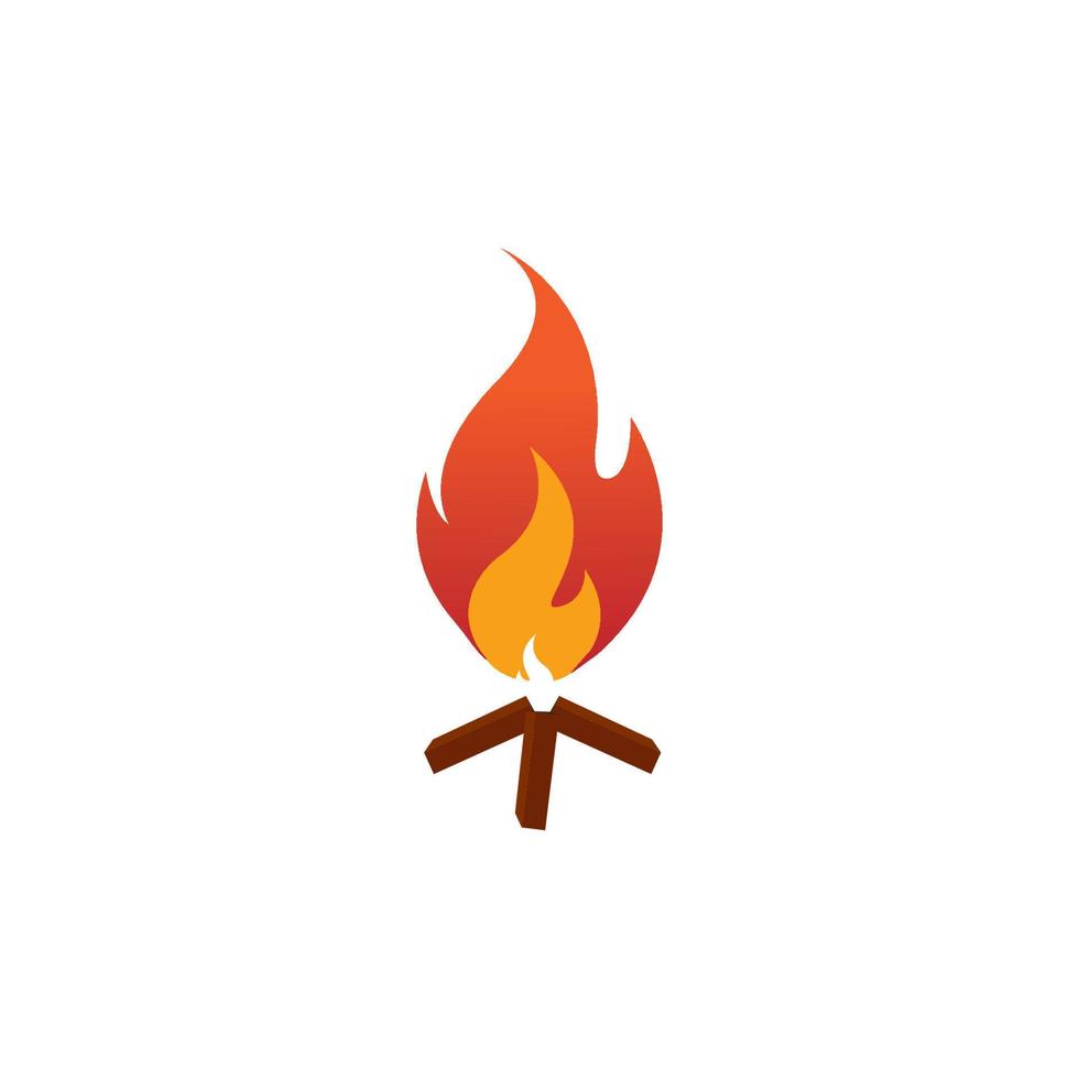 bonfire  icon vector