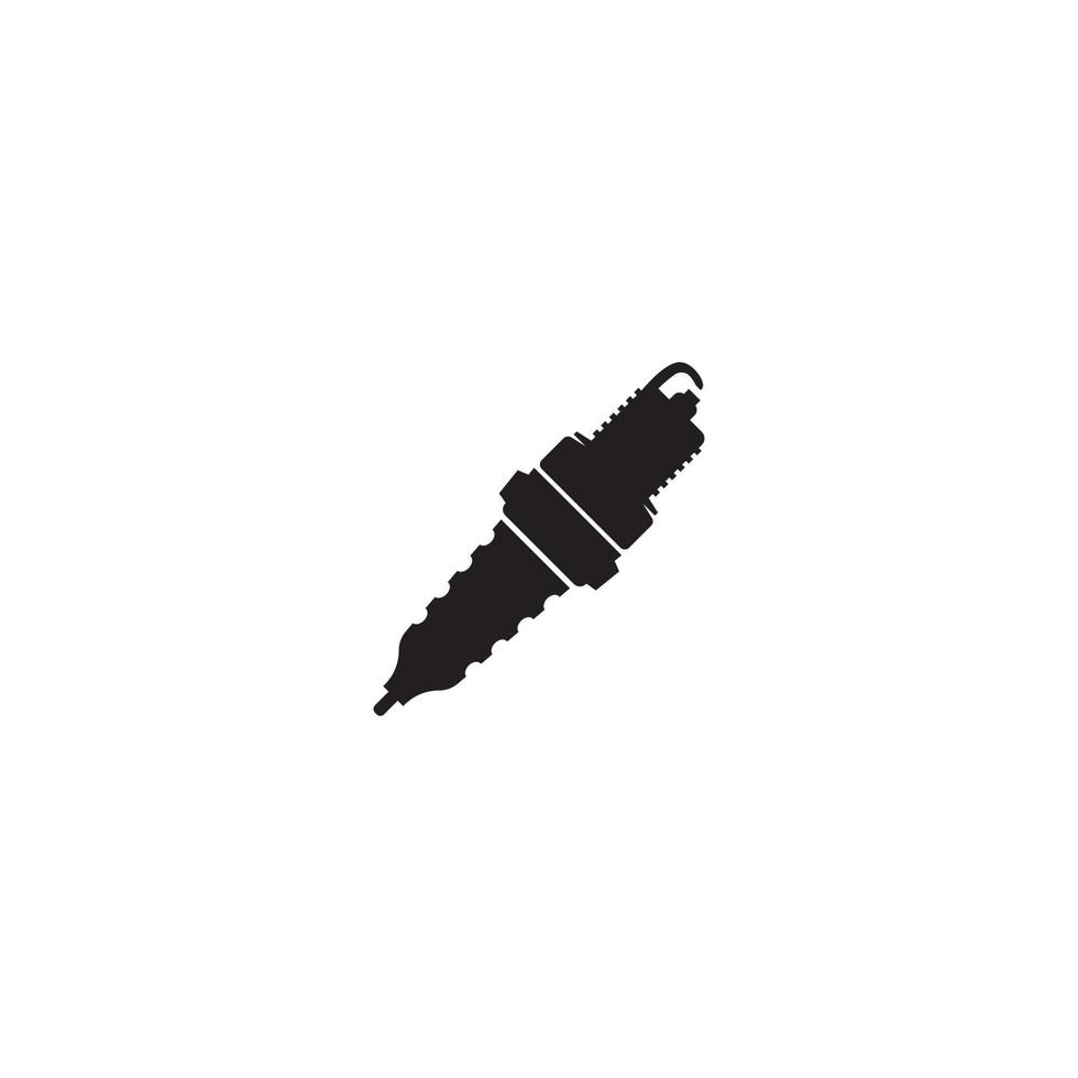 spark plug icon vector