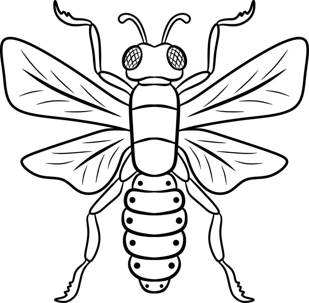 illustration of a wasp vector