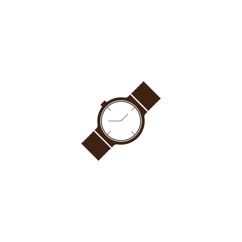 vector de icono de reloj de pulsera