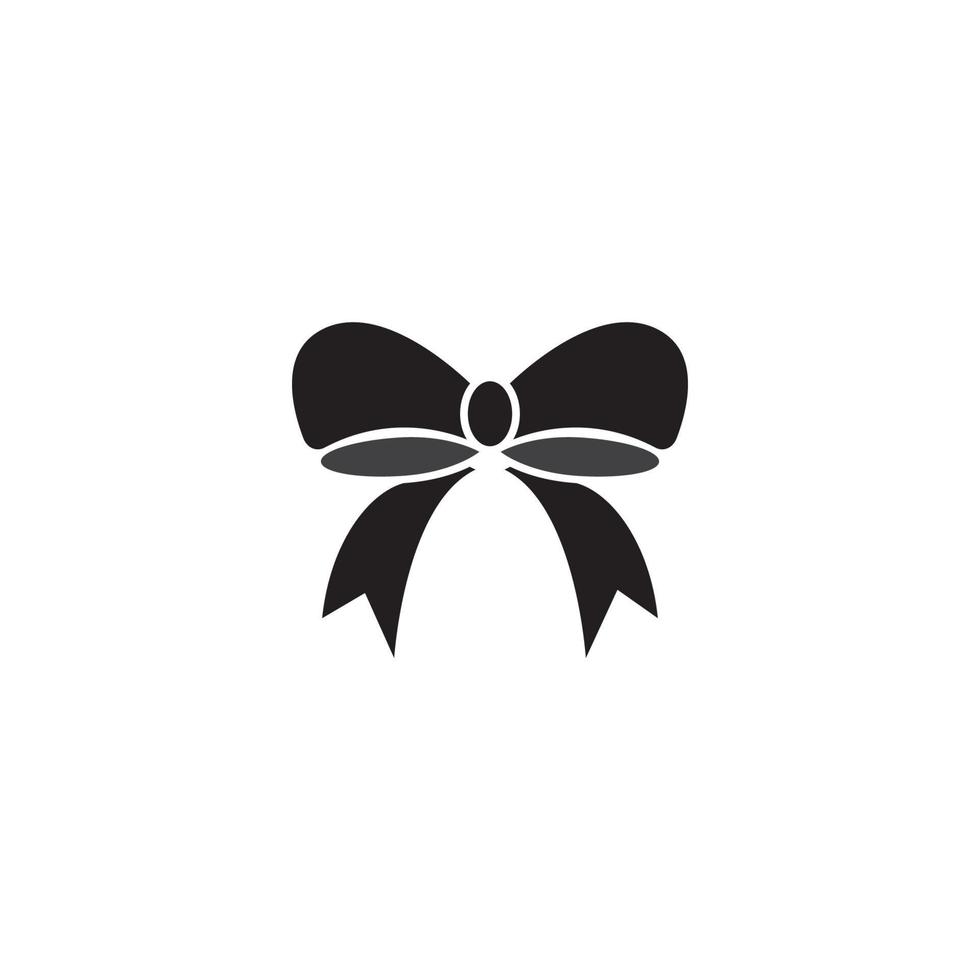 Bow icon vector illustration template design