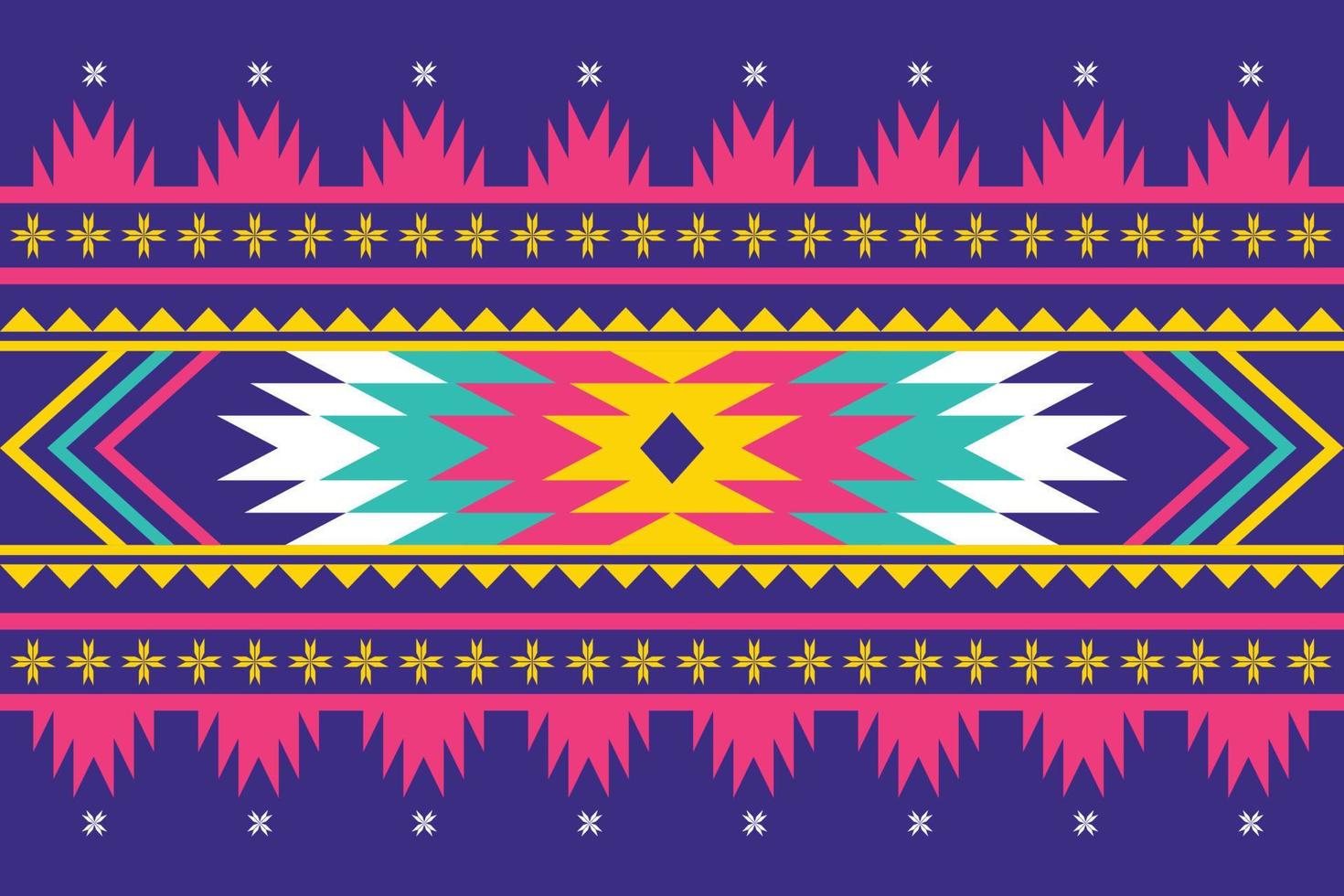 colorful textile design for cloth fabric carpet background decorate fashion. native traditional Ethnic Aztec geometric seamless pattern design. element Moroccan print. vector