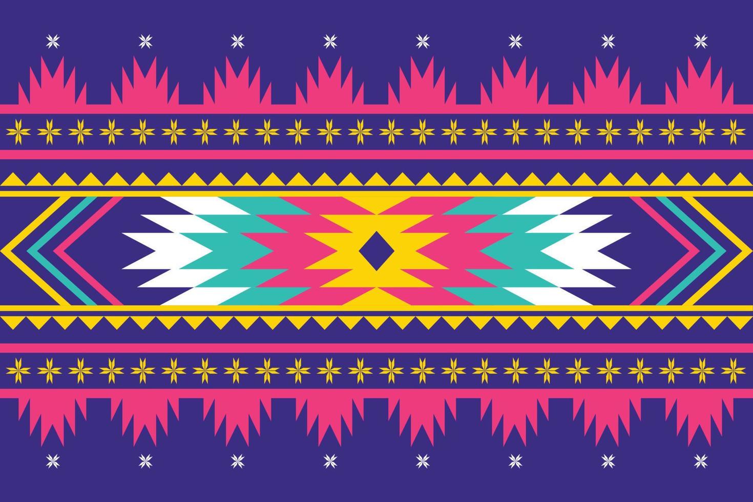 colorido diseño textil para el fondo de la alfombra de tela decorar la moda. diseño de patrones sin fisuras geométricos aztecas étnicos tradicionales nativos. elemento estampado marroquí. vector