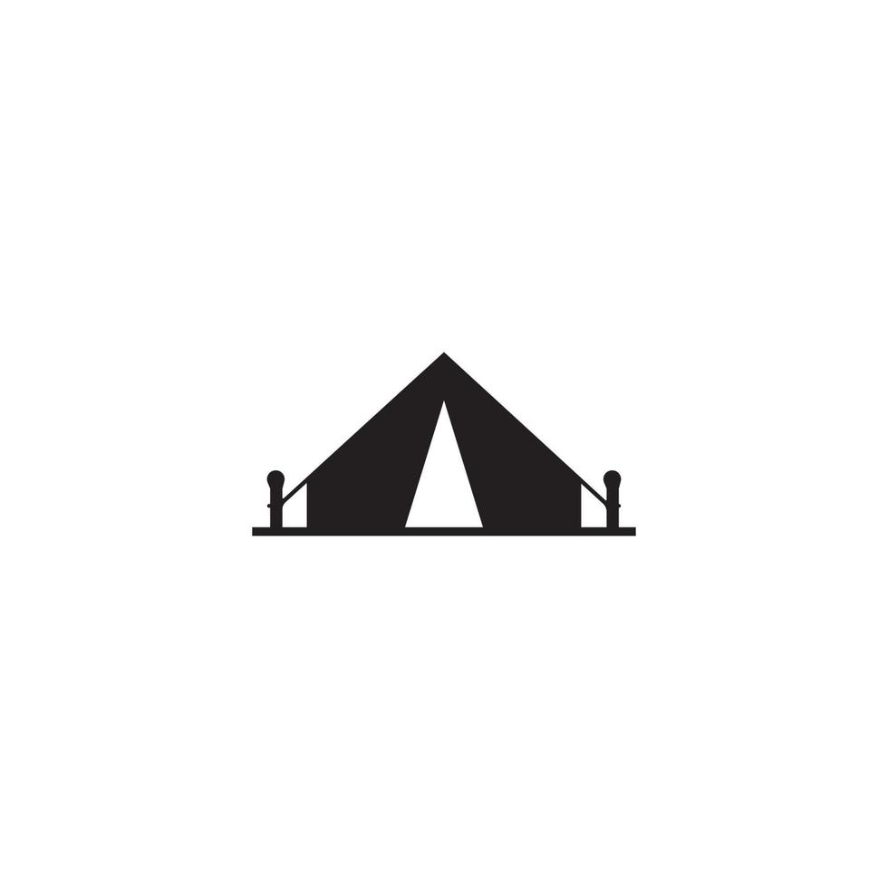 Tent icon.  vector illustration template design