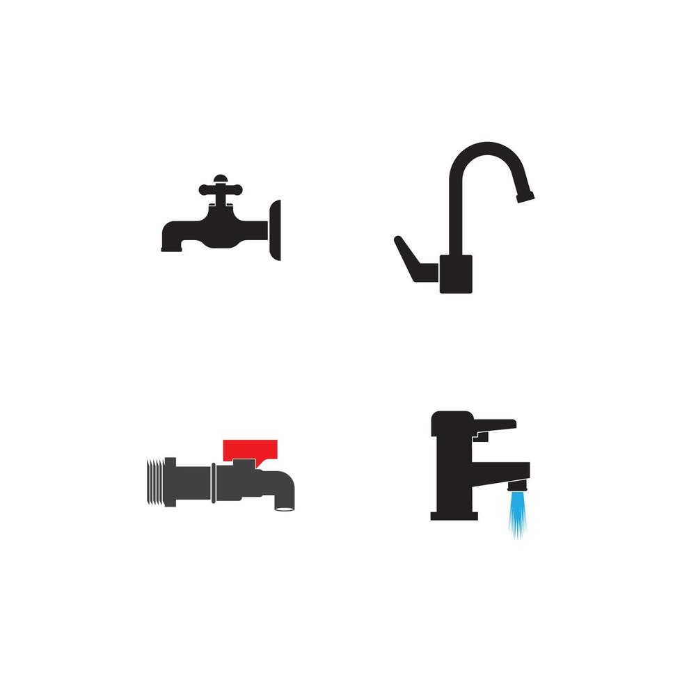 Faucet icon.  vector illustration template design