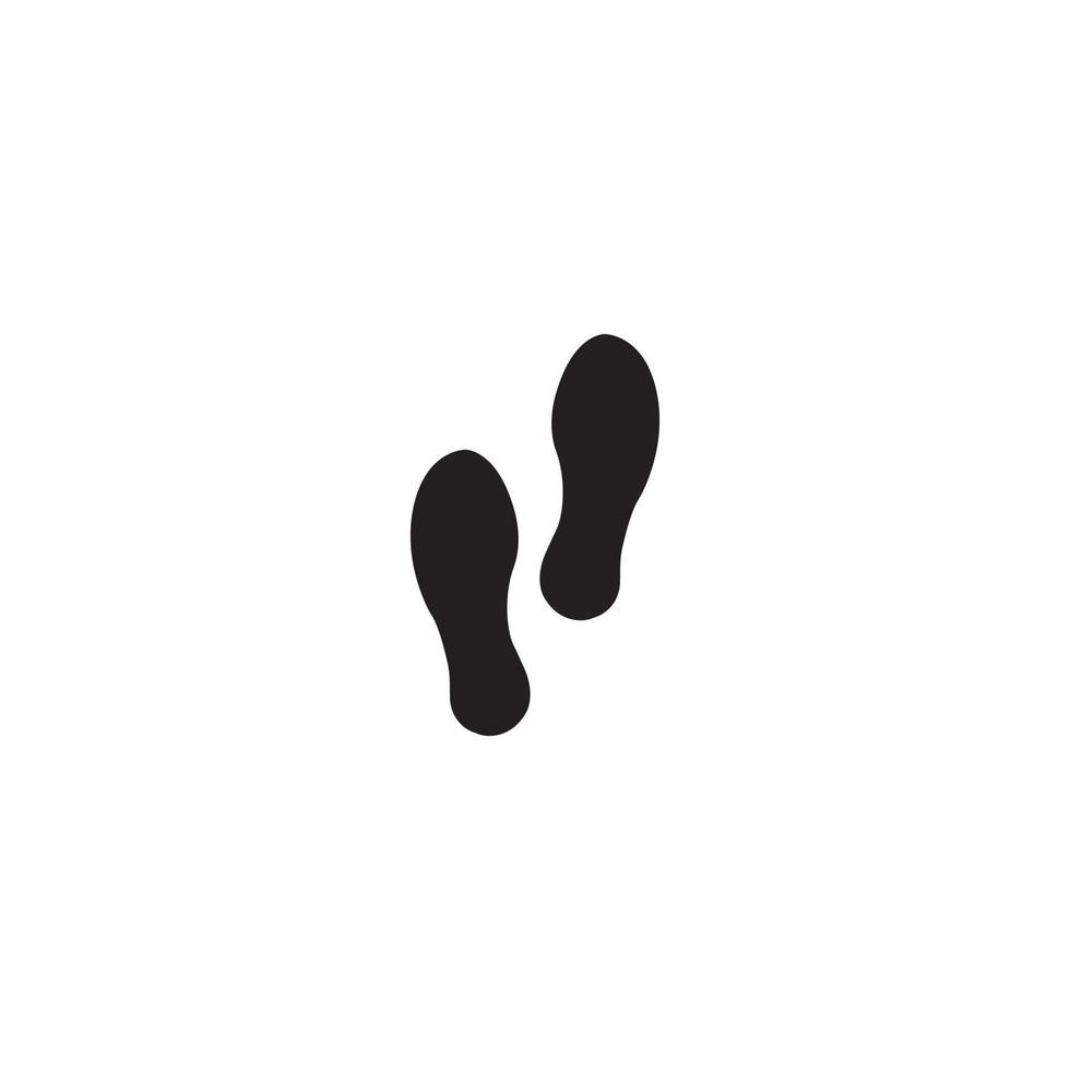 Feet icon  vector illustration template design