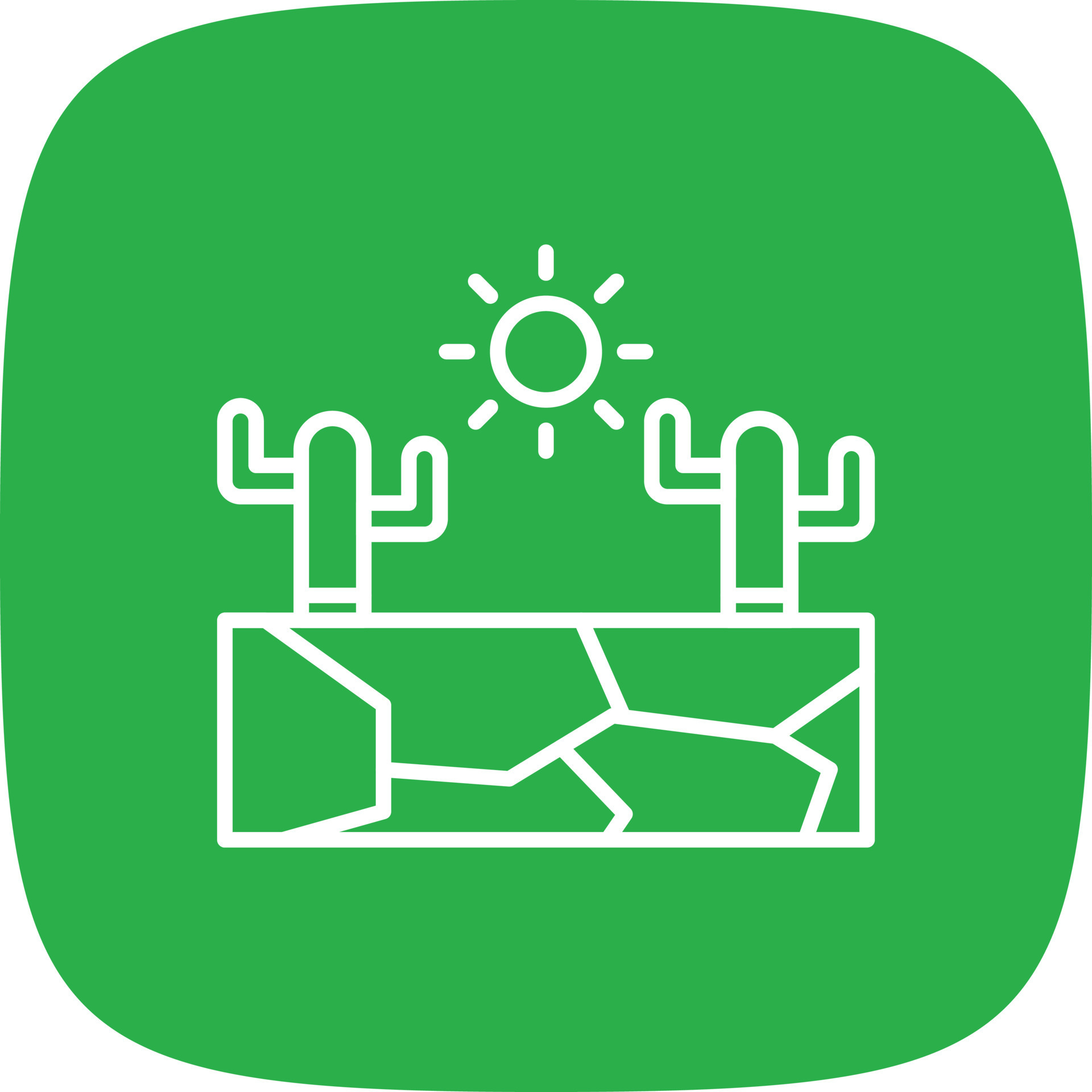 Desert Line Round Corner 10061397 Vector Art at Vecteezy