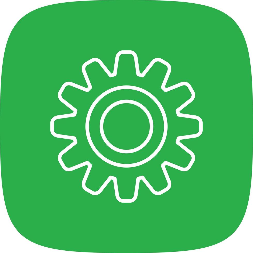 Gear Line Round Corner 10061403 Vector Art at Vecteezy