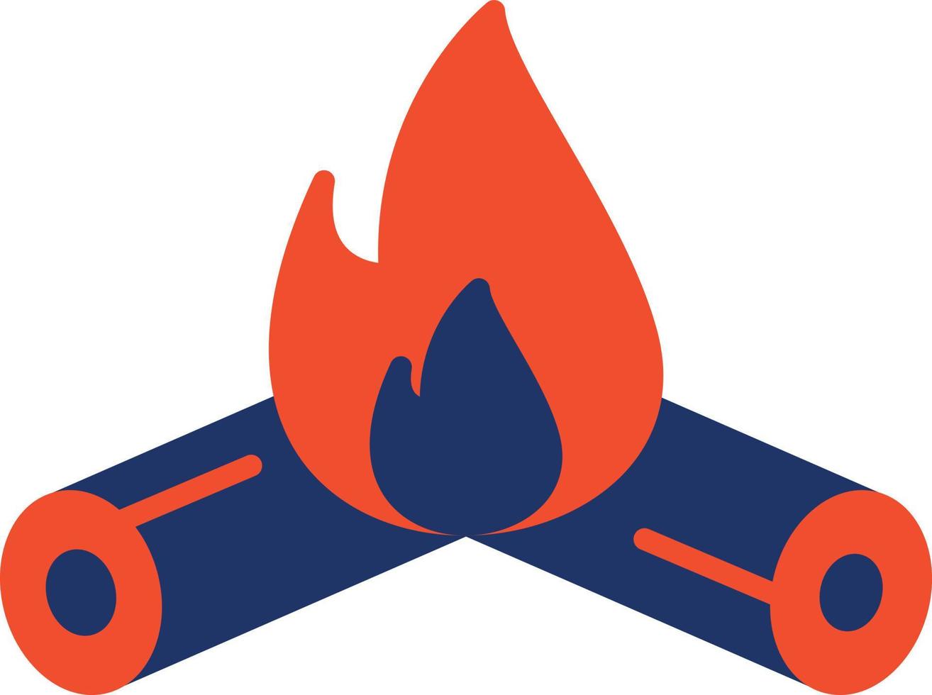 Fire Color Icon vector