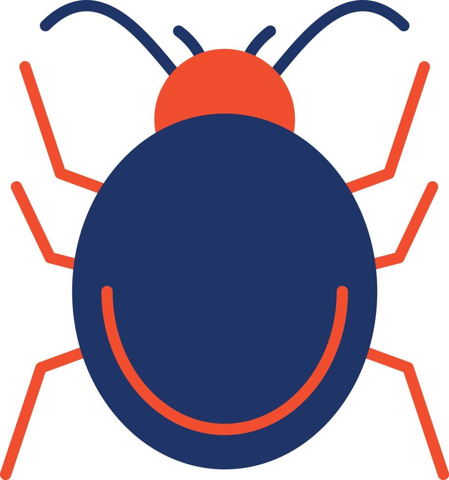 Bug Color Icon vector