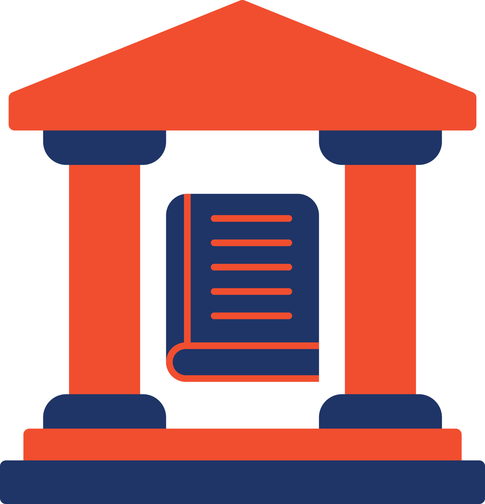 Library Color Icon 10062072 Vector Art at Vecteezy