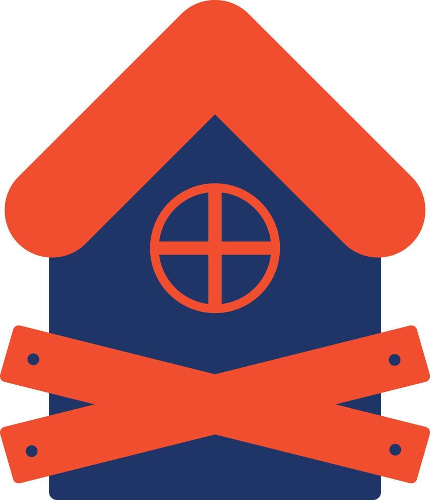 Eviction Color Icon vector