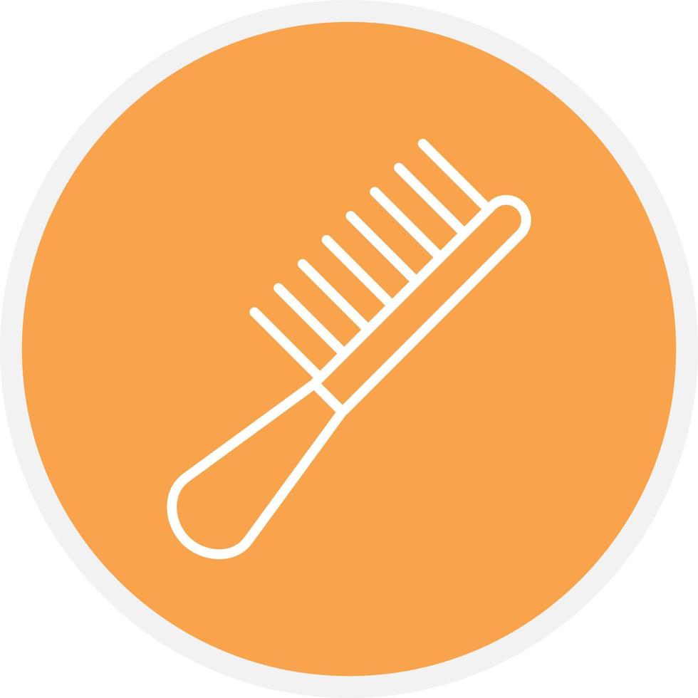 Comb Color Icon vector