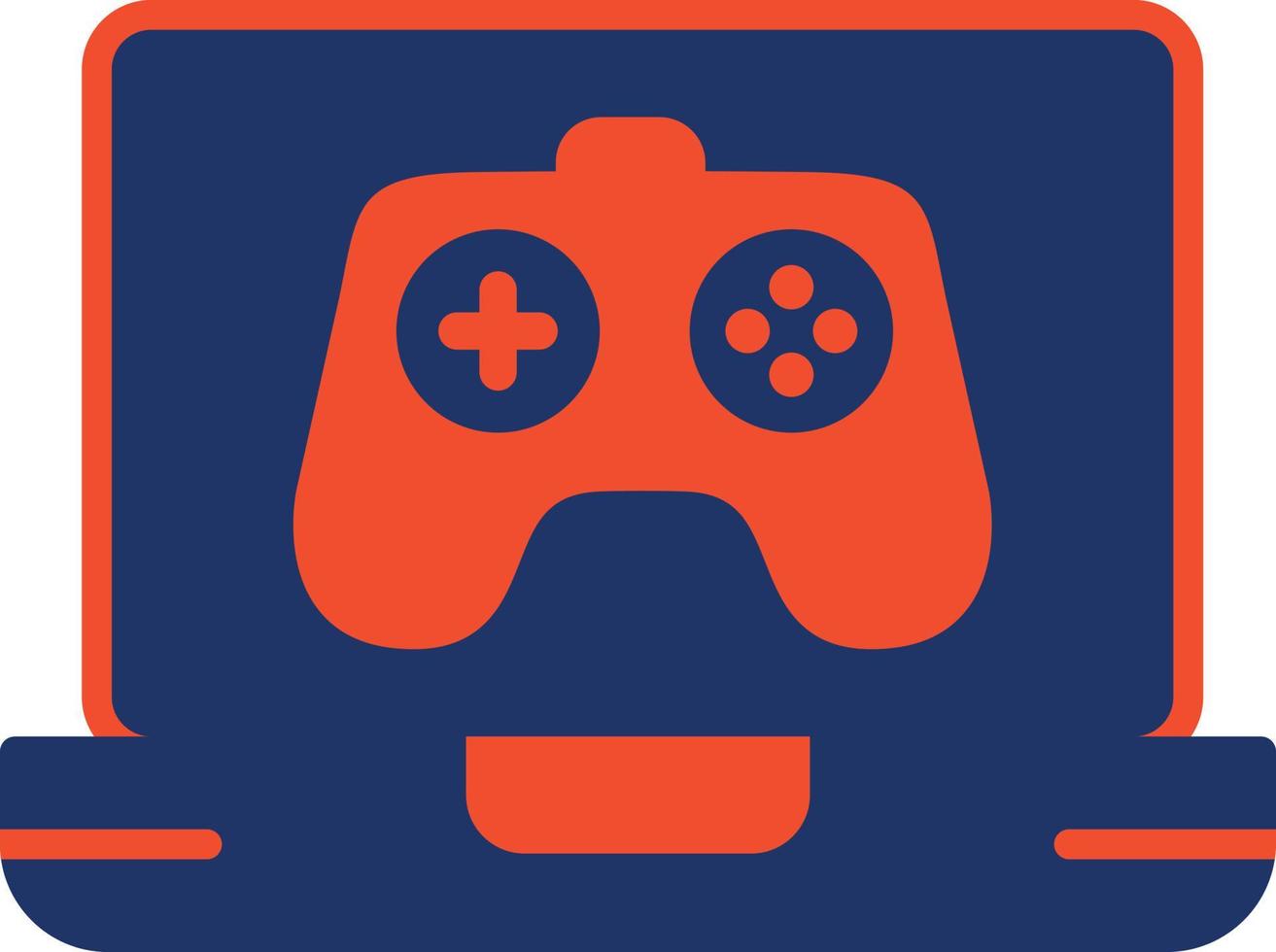Video Game Color Icon vector
