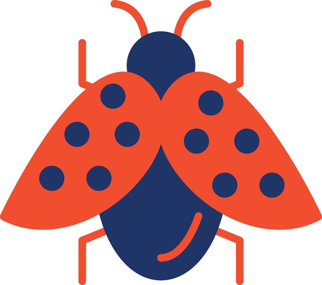 Bug Color Icon vector