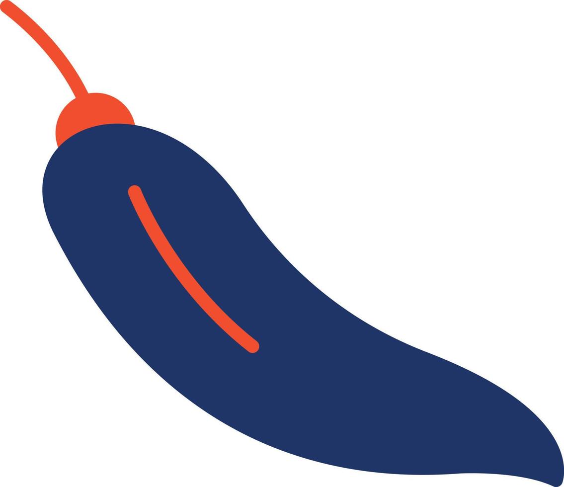 Chilli Color Icon vector