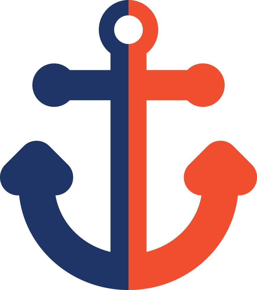 Anchor Color Icon vector
