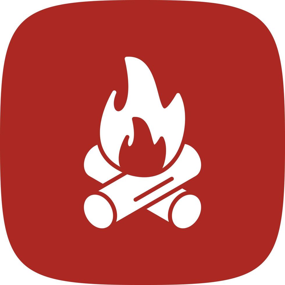Fire Pollution Color Icon vector