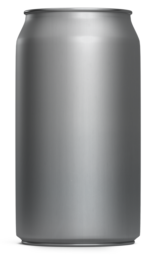 Realistic Cans aluminium for mock-up. Soda can mock up. png