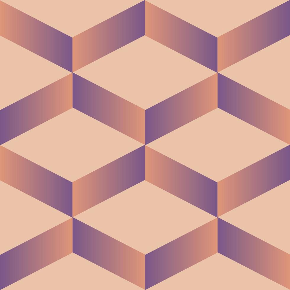 fondo de patrón geométrico con colores retro. elementos de diseño vectorial vector