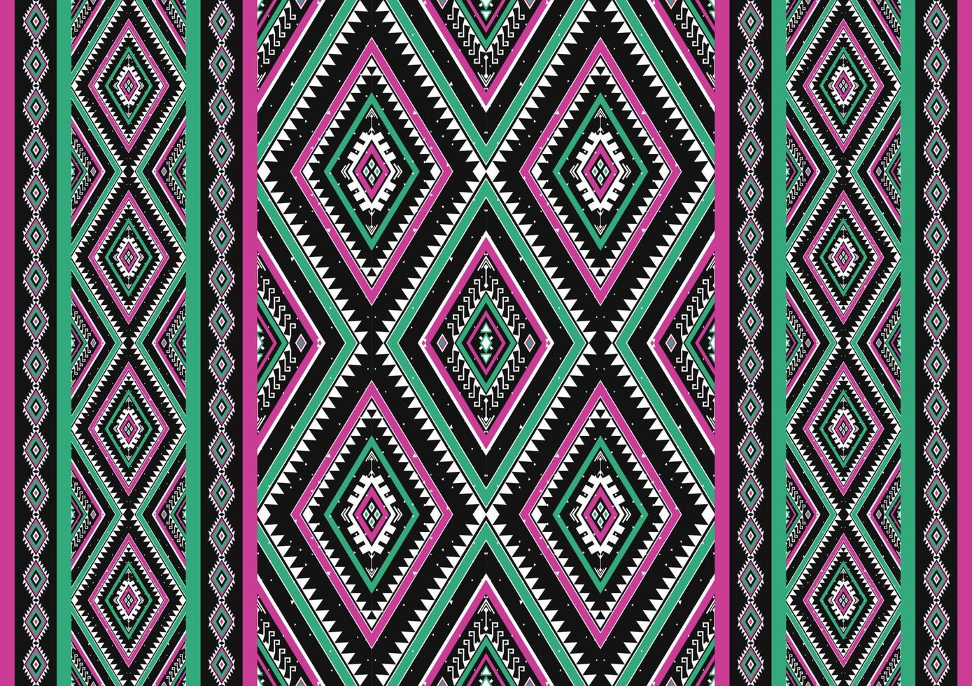 Ethnic geometric oriental seamless pattern traditional. Tribal style striped. Design for background, wallpaper, vector illustration, fabric, clothing, batik, carpet, embroidery.