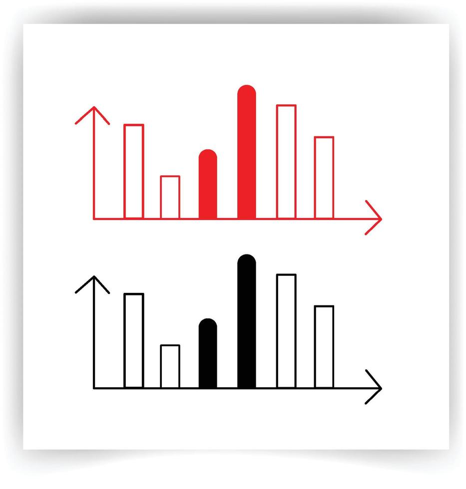 Analytics flat vector icon which can easily modify or edit