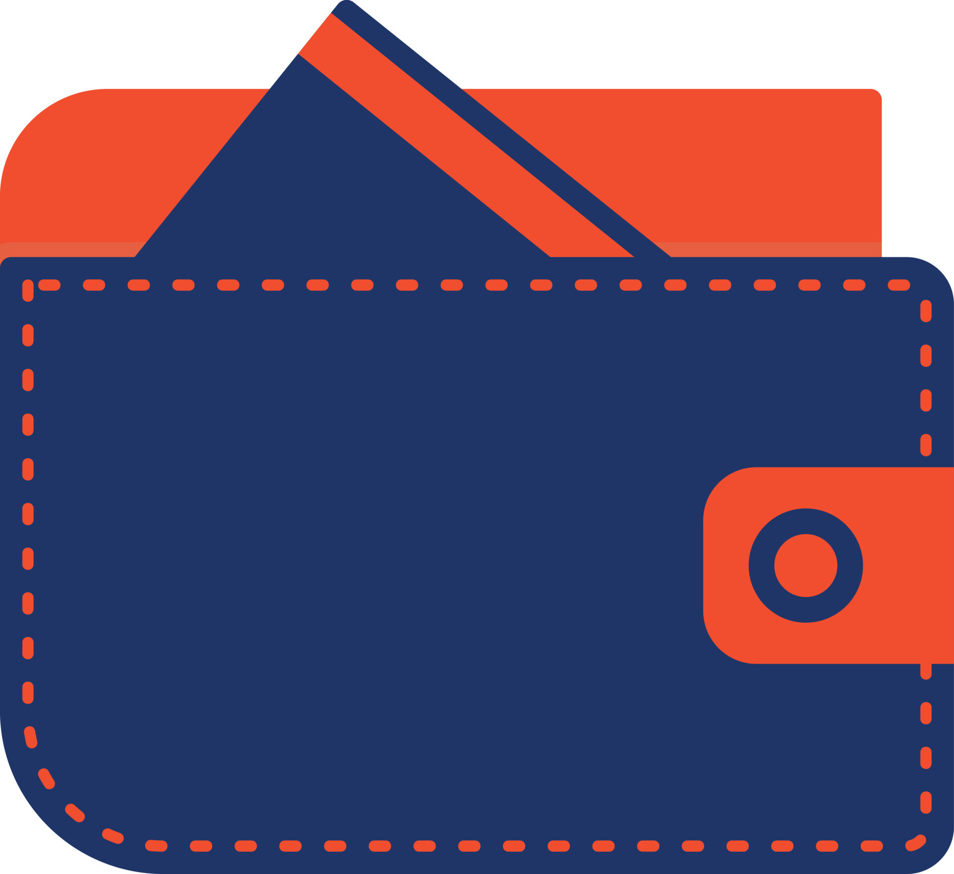 Wallet Color Icon 10066583 Vector Art at Vecteezy