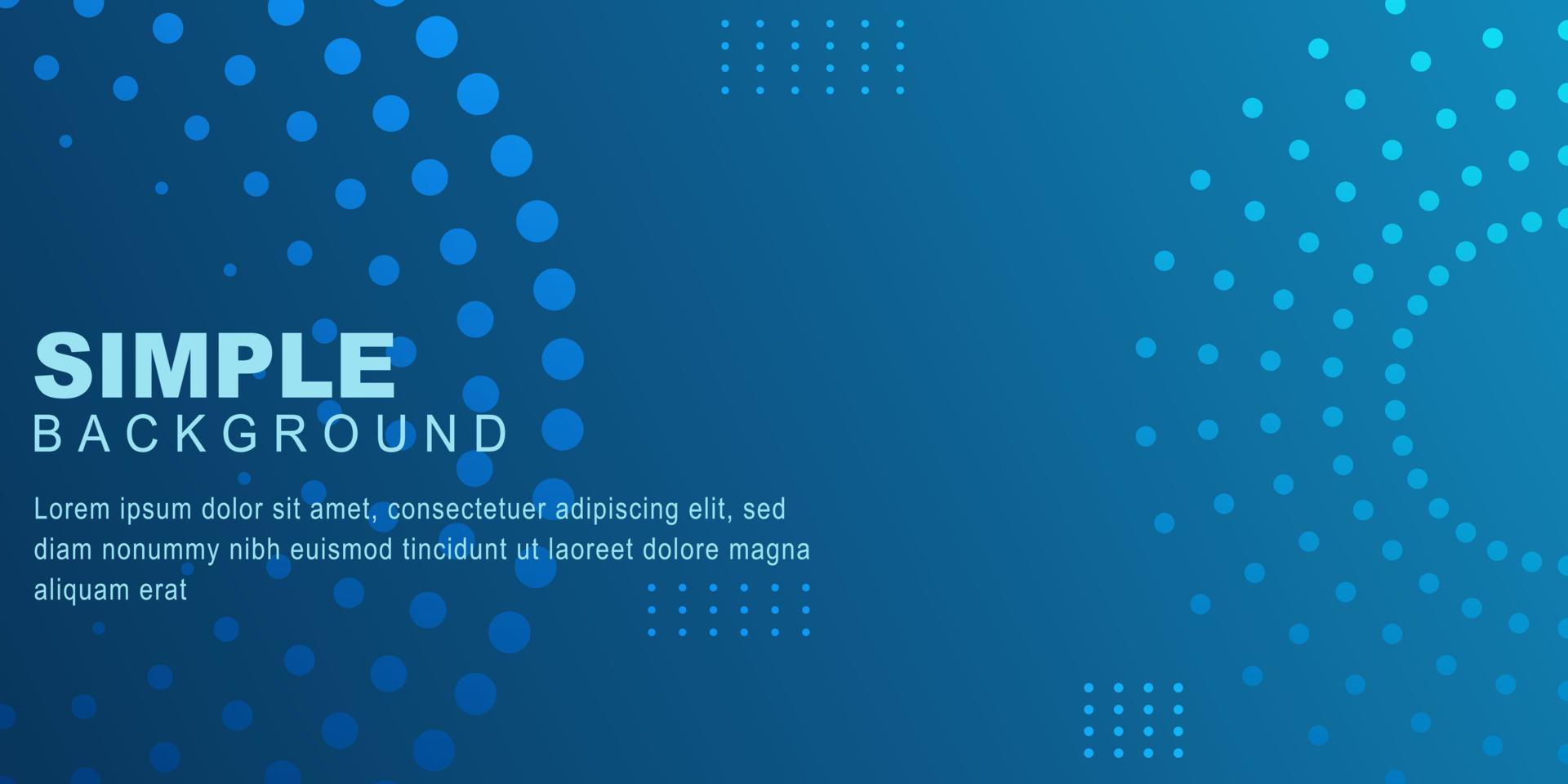 Simple technology background with dotted halftone decoration. Vector illustration