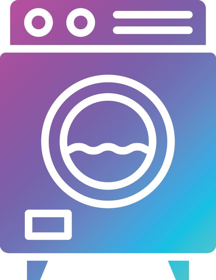 Washing machine Vector Icon Design Illustration