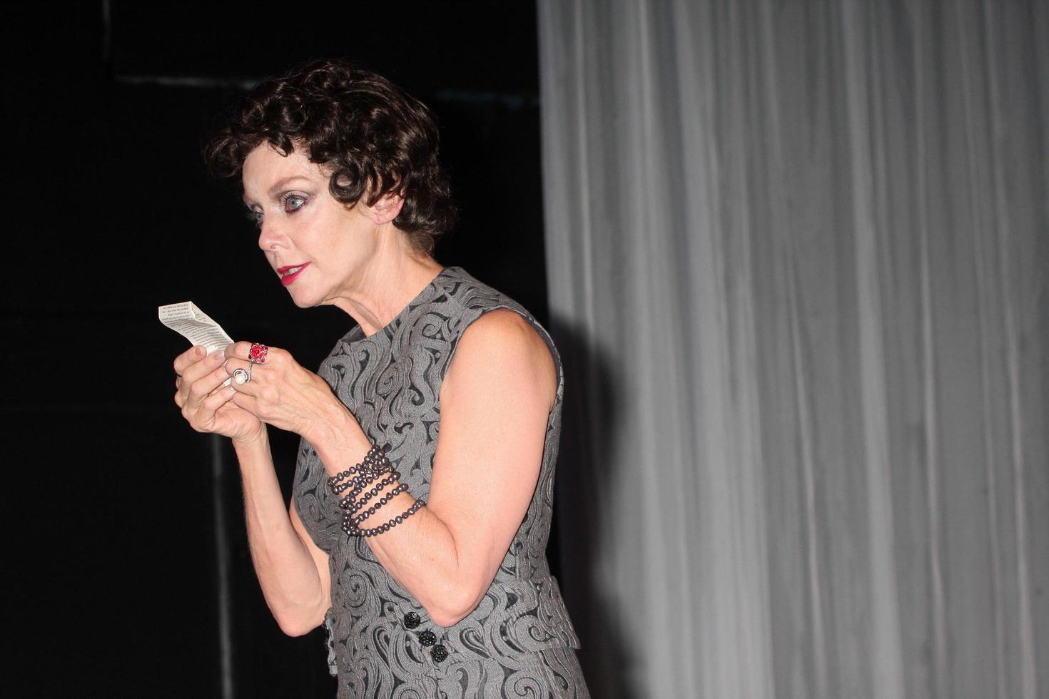 LOS ANGELES, AUG 11 - Judith Chapman as Vivien Leigh at the Vivien Dress Rehearsal at Rogue Machine Theater on the August 11, 2011 in Los Angeles, CA photo