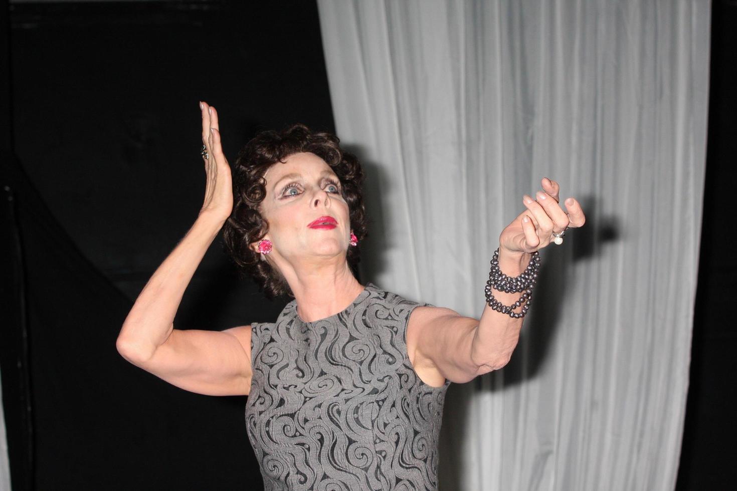 LOS ANGELES, AUG 11 - Judith Chapman as Vivien Leigh at the Vivien Dress Rehearsal at Rogue Machine Theater on the August 11, 2011 in Los Angeles, CA photo