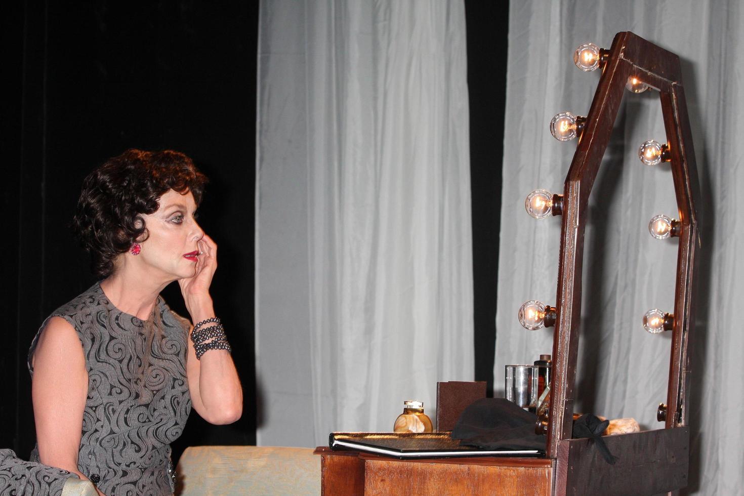 LOS ANGELES, AUG 11 - Judith Chapman as Vivien Leigh at the Vivien Dress Rehearsal at Rogue Machine Theater on the August 11, 2011 in Los Angeles, CA photo