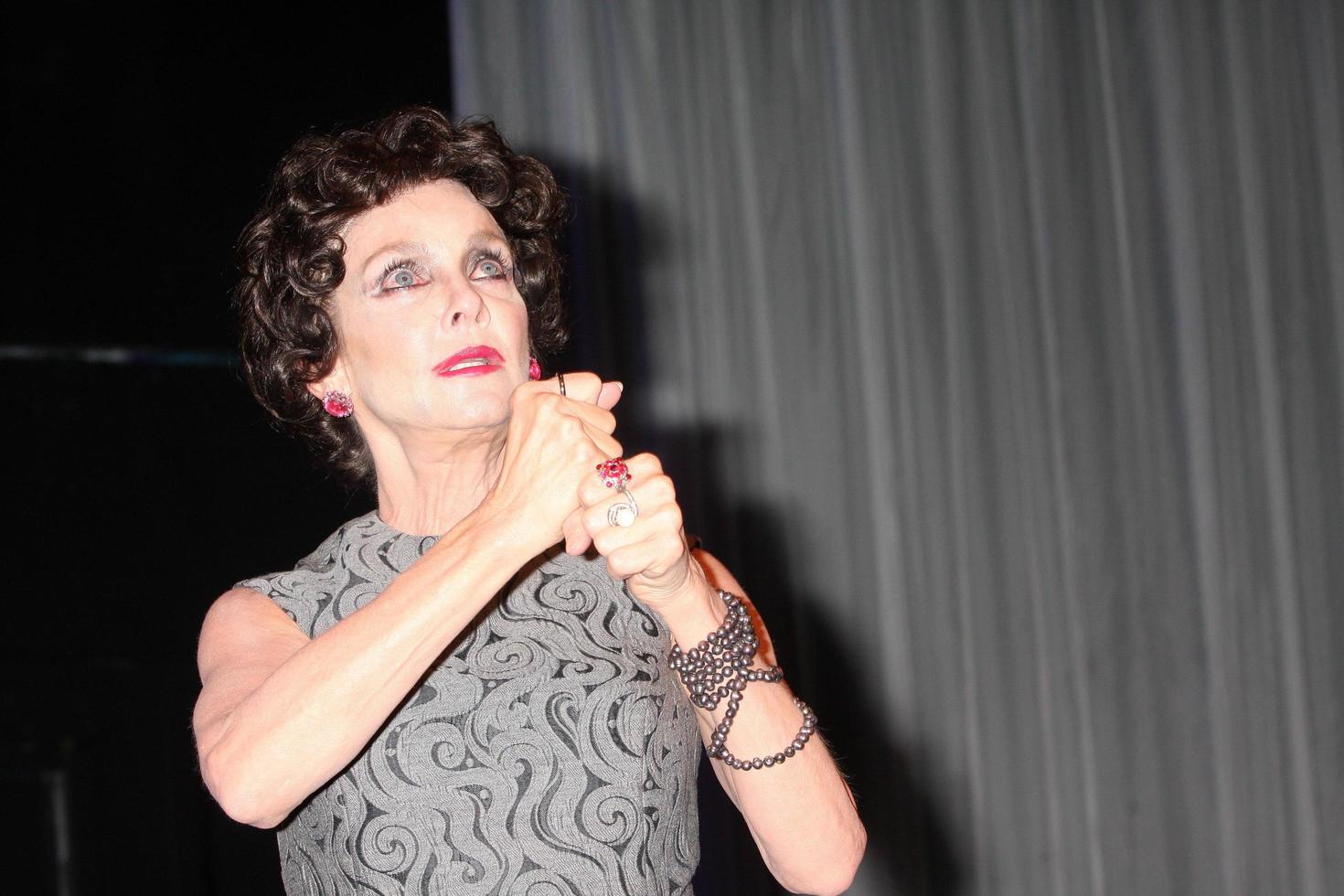 LOS ANGELES, AUG 11 - Judith Chapman as Vivien Leigh at the Vivien Dress Rehearsal at Rogue Machine Theater on the August 11, 2011 in Los Angeles, CA photo