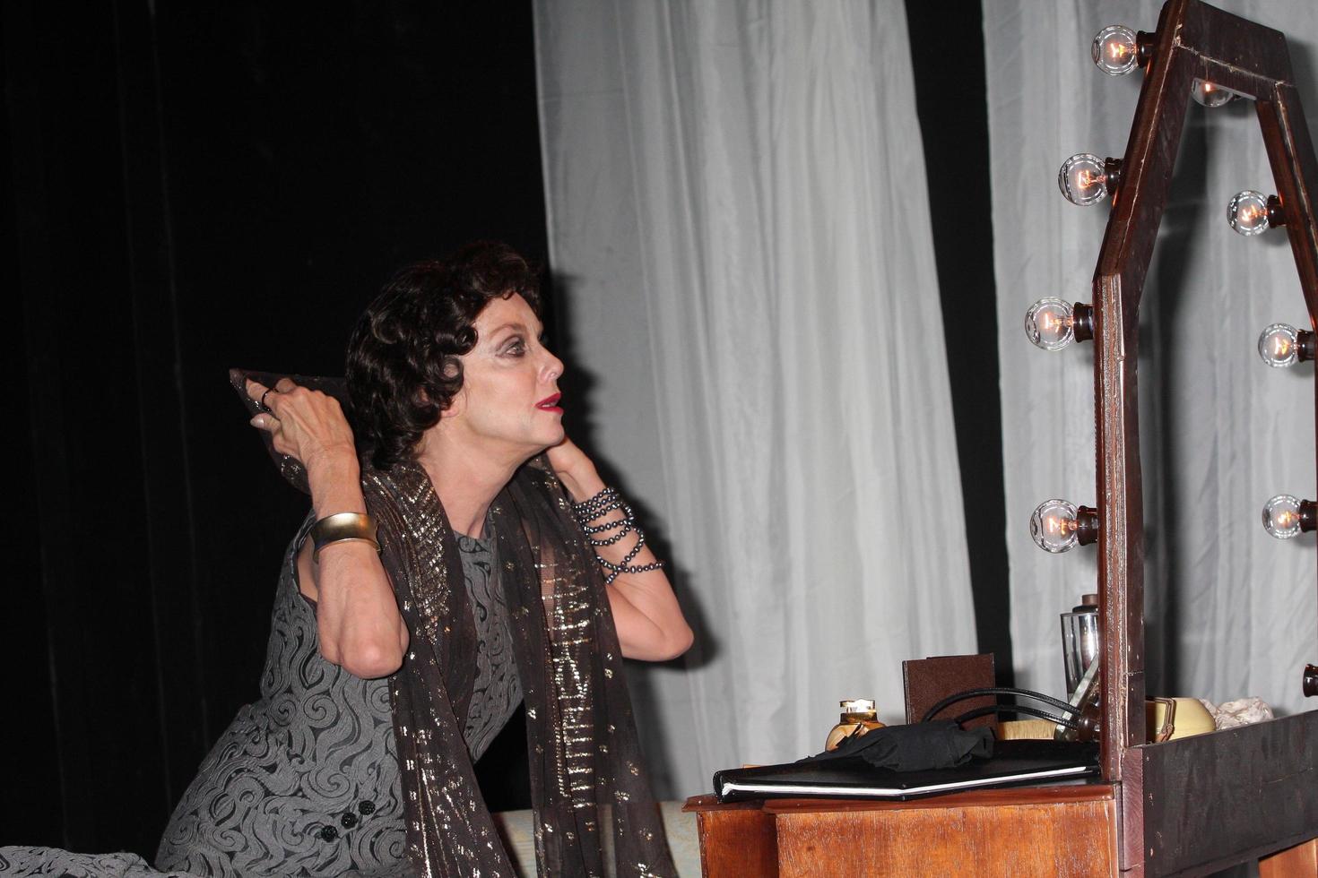 LOS ANGELES, AUG 11 - Judith Chapman as Vivien Leigh at the Vivien Dress Rehearsal at Rogue Machine Theater on the August 11, 2011 in Los Angeles, CA photo