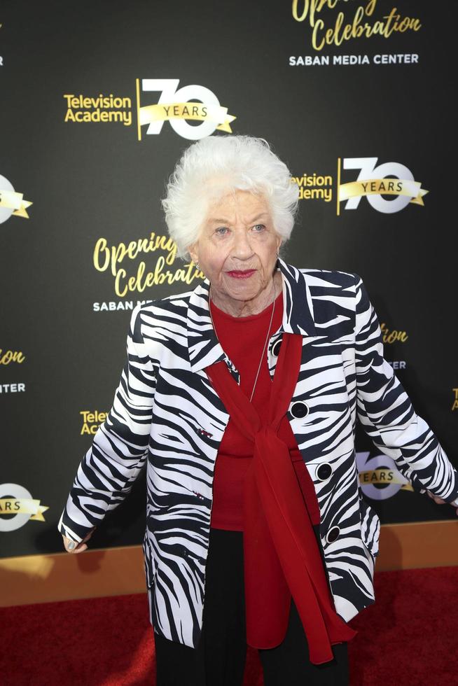 LOS ANGELES, JUN 2 - Charlotte Rae at the Television Academy 70th Anniversary Gala at the Saban Theater on June 2, 2016 in North Hollywood, CA photo