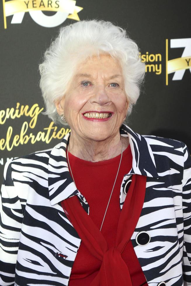LOS ANGELES, JUN 2 - Charlotte Rae at the Television Academy 70th Anniversary Gala at the Saban Theater on June 2, 2016 in North Hollywood, CA photo