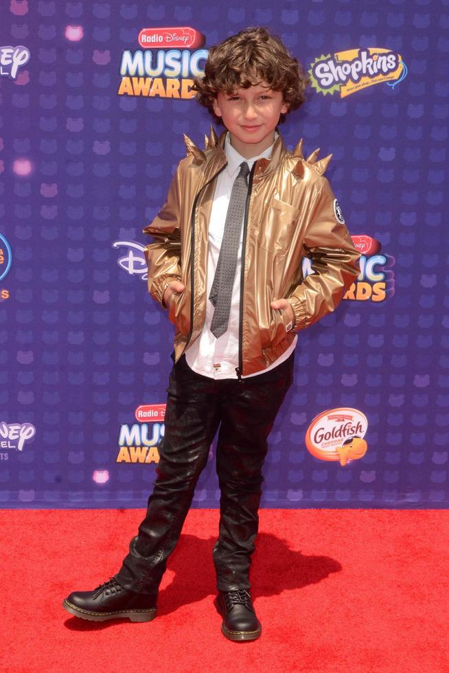 LOS ANGELES, APR 29 - August Maturo at the 2016 Radio Disney Music Awards at the Microsoft Theater on April 29, 2016 in Los Angeles, CA photo