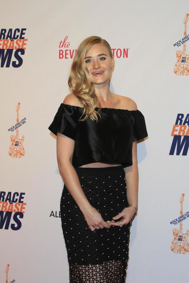 LAS VEGAS, APR 15 - AJ Michalka at the 23rd Annual Race To Erase MS Gala at the Beverly Hilton Hotel on April 15, 2016 in Beverly Hills, CA photo
