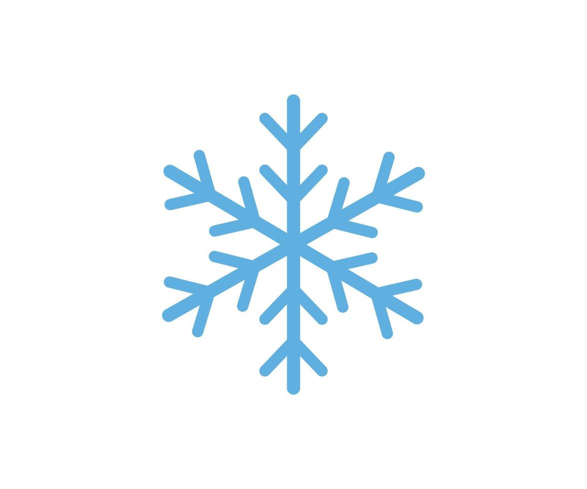 Snowflakes Logo Symbol Icon vector
